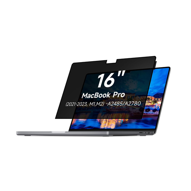 Factory New Product Easy On/ Off Anti Peeping Magnetic Screen Protectors for 16.2 Inch  Computer MacBook Pro Laptop