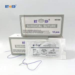 Niet-Absorbeerbare Hechtdraad Chirurgische Hechtdraad Nylon Polypropyleen Zijde Polyester Chirurgische Hechtdraad - Product Image 2