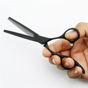 Ciseaux à broder avec manche en fleur de prunier, acier inoxydable, 7 pouces, tête droite, pour usage esthétique - Product Image 5