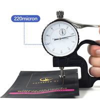 Pochette plate en aluminium thermoscellable avec finition mate noire personnalisée pour les compléments alimentaires