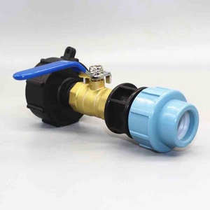 ข้อต่อถัง IBC รุ่น S60X6 TEE สำหรับท่อขนาด 20/25/32 มม. ใช้กับข้อต่อท่อ PE สำหรับถังเก็บน้ำ ข้อต่อสายยางถังเก็บน้ำ - Product Image 4