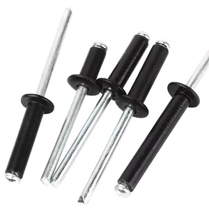 Œillet en acier noir de 6 mm et 7 mm pour fourreau de couteau DIY - Product Image 4
