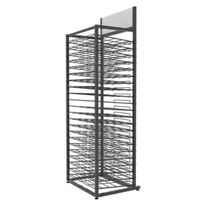 Tùy Chỉnh 20-Tier Văn Phòng Cửa Hàng Hiển Thị Giá Với <span class=keywords><strong>A4</strong></span> Túi Giấy Bìa Bao Bì Hoa Gói Giấy Kim Loại Dây Đứng - Product Image 1