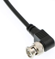 Câbles Alvin's BNC vers BNC, câble spiralé 3G SDI, BNC coudé vers BNC coudé pour Blackmagic