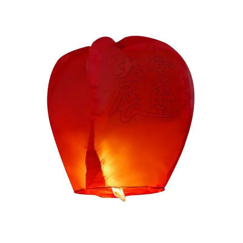 2024 Paper Lantern Hot Air Balloon Factory Wholesale Wedding Party Flying Chinese Sky Lanterns