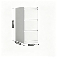 Armoire de classement robuste en acier réglable avec mécanisme anti-basculement pour l'organisation de dossiers suspendus à la maison, au bureau et dans la chambre