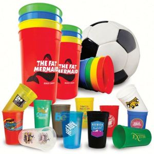 Vaso de Plástico Personalizado para Estadios, para Bodas, Fiestas de Cumpleaños, para Adultos y Niños, Eventos de Verano - Product Image 5