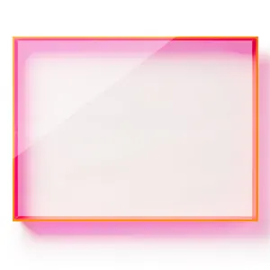 Waterproof wall mount clear custom large DIY PMMA neon acrylic frame shadow box for art display