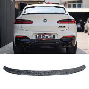 For X4 G02/X4M F98 CS Style Forged Carbon Fiber <b>Rear</b> <b>Spoiler</b> Trunk Wing 2018-2024 - Product Image 1