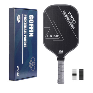 Racchetta da Pickleball Professionale in Carbonio Grezzo T700 Gen4 con Nucleo in Schiuma a Nido d'Ape Approvata USAPA per Principianti - Product Image 2