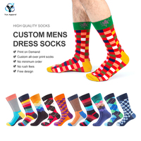 Chaussettes habillées unisexes de haute qualité en coton de créateur pour hommes et femmes-Bas antibactérien pour l'automne-Vente en gros