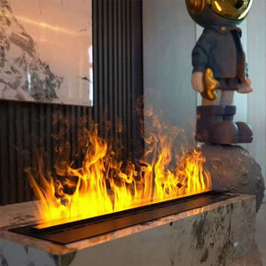 <span class=keywords><strong>Chimenea</strong></span> Moderna de Vapor con Atomización 3D, Inserto Eléctrico Personalizado con Niebla de Agua, Llama Fría para Decoración Interior de Villas - Product Image 2