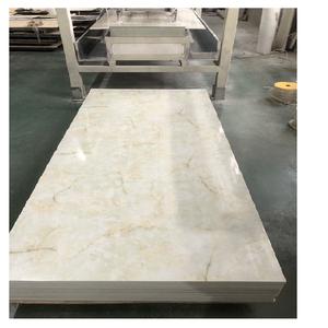 Usine faisant la promotion du panneau en PVC de 3mm revêtement UV en marbre motif feuille carrelage mural <span class=keywords><strong>papier</strong></span> <span class=keywords><strong>peint</strong></span> panneau alternatif - Product Image 5