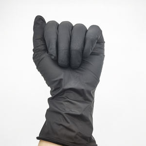 2025 Best Seller Factory Price EN455 EN374 EN21420 Disposable Black <strong>Nitrile</strong> <strong>Gloves</strong> - Product Image 1