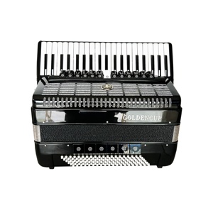 SEASOUND Professional 120 Bass 13 + 6 + 1 Registres <span class=keywords><strong>Piano</strong></span> Clavier Accordéon Instrument Acordeon JP2012B 41 Touches OEM Bois Matériel - Product Image 1