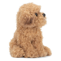 Greenmart OEM Jouet en peluche personnalisé chien Labrador brun simulation avec certification CE
