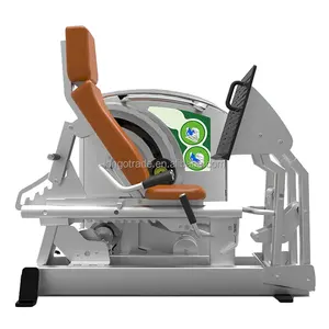 Gym Equipment Strength Training Pin Loaded Selection Exercise Machine Seated Leverage Horizontal Leg Press
