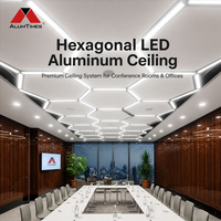 Panneaux suspendus décoratifs en aluminium 3D artistiques de luxe Alumtimes en forme de pétale pour la décoration intérieure d'hôtels modernes