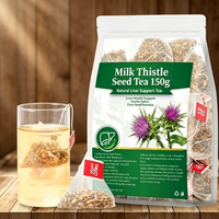 Sachets de tisane de chardon-Marie naturelle 160g – Emballage personnalisé OEM – Infusion chaude ou froide pour préparation avec eau chaude ou froide – Vente en gros