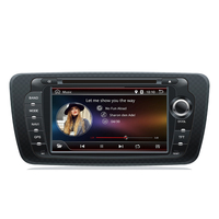 Autoradio Android Lecteur DVD de voiture pour Seat Leon Ibiza 2008-2013 7 pouces PX6 4G+64G DSP AHD Audio de voiture OBD2