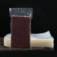 Sacs en plastique transparents en PE de qualité alimentaire pour la conservation de la viande et du poisson congelés, scellables à chaud, gravure, vente en gros d'usine