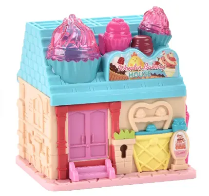 2023 New Product Hot Sale Doll House Toys For Kids Girls Miniature Dollhouse Princess Doll Plastic Play House