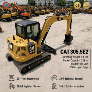 รถขุดมือสอง CAT 305.5E2 ราคาถูก รถขุดขนาดเล็ก 5.5 ตัน รถขุด Caterpillar 305.5E2 มือสอง พร้อมส่ง - Product Image 2