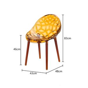 Tabouret en cristal acrylique transparent <span class=keywords><strong>chaise</strong></span> de <span class=keywords><strong>diable</strong></span> créative <span class=keywords><strong>pour</strong></span> le maquillage à la maison polyvalent moderne mobilier d'extérieur salon scolaire - Product Image 2