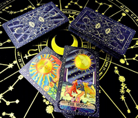 Vente en gros de cartes de tarot classiques Rider Waite écologiques avec guide pour débutants - 78 cartes Oracle en papier