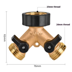 All'ingrosso adattatore bidirezionale <span class=keywords><strong>in</strong></span> ottone da <span class=keywords><strong>giardino</strong></span> connettore rapido separatore Y per attrezzi da <span class=keywords><strong>giardino</strong></span> - Product Image 3