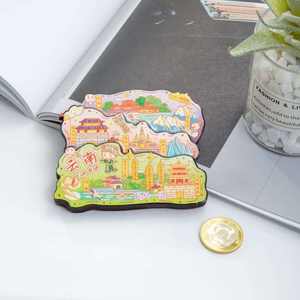 Promotional Eco-friendly Durable 3D Epoxy Resin Custom Shape Fridge Magnets with Logo for Office Locker-Spark <b>Brand</b> - Product Image 4