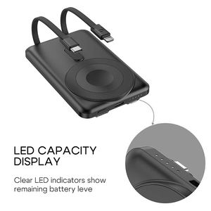 Paquete de carga magnética de carga rápida con 2 cables de carga, adecuado para todas las series <span class=keywords><strong>iPhone</strong></span> <span class=keywords><strong>11</strong></span>-17 - Product Image 5