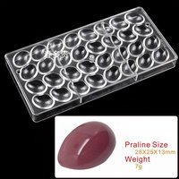 Kuchen Dekorations werkzeuge Schokoriegel form Polycarbonat Acryl Schokoladen formen Silikon form für Kuchen werkzeuge