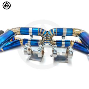 Knalpot Catback Titanium Chevrolet C8 Corvette 6.2L Valvetronic, Sangat Direkomendasikan, Pipa Knalpot Peredam Suara Berkatup dengan Kontrol Jarak Jauh - Product Image 5