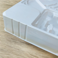Insert en plastique thermoformé personnalisé pour plateau de rangement d'outils, accessoire d'emballage en plastique avec support de conception gratuit pour le rangement de perceuses