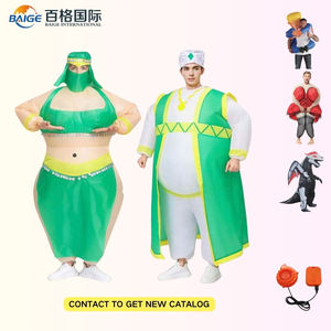 Disfraz Inflable de Bailarín Sultán Gordo <span class=keywords><strong>para</strong></span> Adultos, Traje de Aire de Cuerpo Completo <span class=keywords><strong>para</strong></span> <span class=keywords><strong>Halloween</strong></span>, Carnaval y Fiestas - Product Image 1