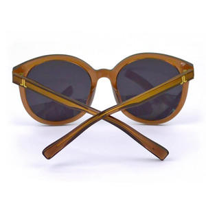 Gafas de Sol Redondas de Acetato <span class=keywords><strong>para</strong></span> Mujer, Gafas de Sol de Moda Hechas a Mano con Protección UV y Polarización - Product Image 4