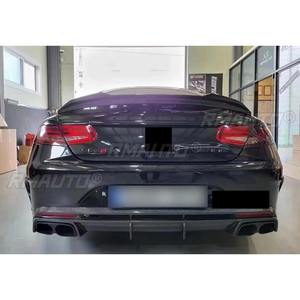 Alerón Trasero de Fibra de Carbono Real para Automóvil, Pieza de Modificación en Negro Brillante para Mercedes Benz Clase S COUPE W217 S63 BR 2014, Kit de Carrocería - Product Image 5