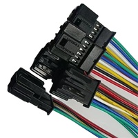 Shenzhen SYK Kabel Terminal Sambungan Merah Hitam Dua Baris 10PIN DuPont 2.54 2*5 Tembaga Fosfor Anti Api Nylon PVC