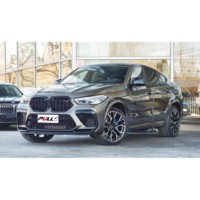 Bumper Mobil untuk BMW G06 X6 20-22 untuk F96 X6M 1:1 Termasuk Depan dan Belakang Bumper Assembly dengan Alis Belakang Diffuser Pipa Ekor