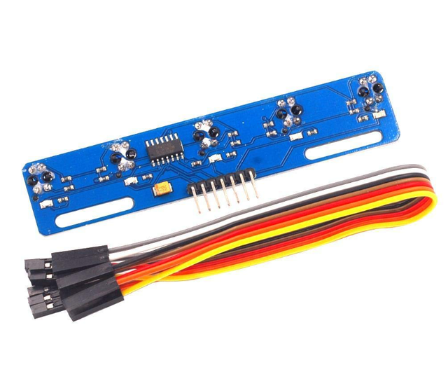 Robotlinking 5 Channel Infrared Line Tracking Sensor TCRT5000L Photoelectric Sensor TCRT5000