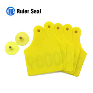 REET015 Etiquetas <span class=keywords><strong>de</strong></span> Oreja Personalizables para Ganado Vacuno, Porcino y Ovino, Nuevas Etiquetas <span class=keywords><strong>de</strong></span> Oreja para Animales con Impresión Láser Personalizada, Núcleo <span class=keywords><strong>de</strong></span> TPU <span class=keywords><strong>de</strong></span> 100x77 mm - Product Image 3