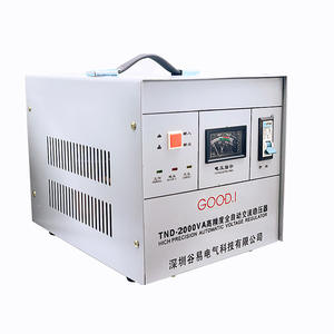 Régulateur de tension automatique Guyi TND(SVC)-2000VA, haute précision, monophasé 220V, commande de servomoteur, fabriqué en cuivre SVC - Product Image 1