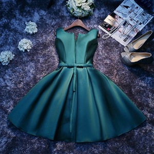 S851F 2025 New Korean Style Party Bridesmaid Women Evening Dress Short - Product Image 4
