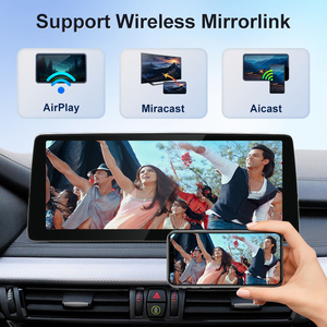 STWEI 2026 New Slim Screens Linux System 12.8inch 2400X900 Resolution For BMW X5 X6 F15 F16 <b>Wireless</b> CarPlay Auto player KSW - Product Image 5