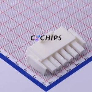 640581-1 Housing (Wire-to-Board / Wire-to-Wire) Connector 1x6P 1 6 With Latch - Product Image 2