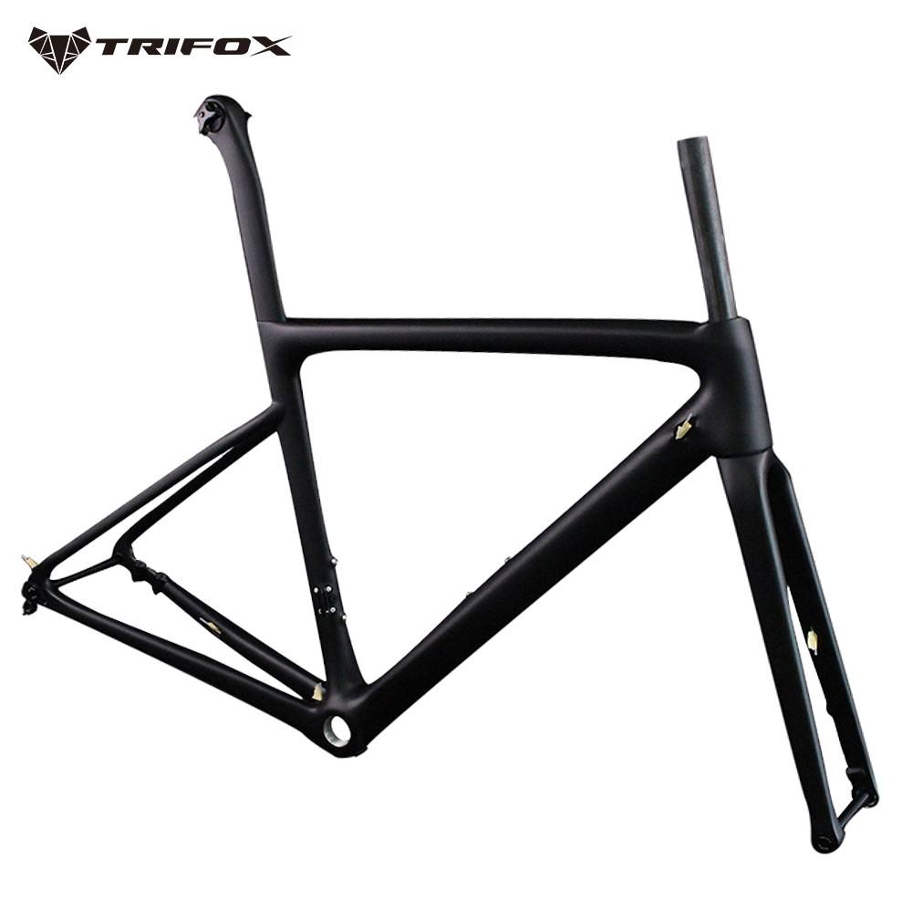 TRIFOX Superlight 700 X 25C Carbon Disc Brake Road Bike Frame