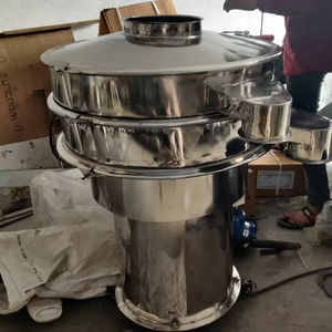 Micron India Machine de tamisage vibrant numérique automatique robuste 110V avec PLC et garantie de 2 ans pour le classement des poudres et matériaux - Product Image 1