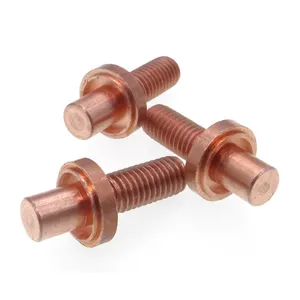 Fastener Cnc Lathe Part Double End Threaded Stud With Hex Bolt Nut For Car Automobile