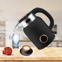 Bouilloire électrique double Cool Touch sans fil avec contrôle de la température pour la maison
